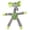 Green, variant on Aggressive Chewers Indestructible Chew For Squeaky, Chew For Teething Stuffed Animal For Small Medium