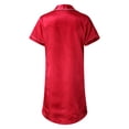 thumbnail image 5 of Kcodviy Nuisette en Satin pour Femmes, Robe de Nuit pour Femmes, Mini Combinaison Nuisette, Chemise de Nuit Courte, Tenue de Nuit, Nuisettes pour Femmes, 5 of 5