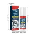 thumbnail image 3 of 100ml Brake Cleaner Spray Heavy Duty Car Brake Cleaner Reduces Brake Noises, 3 of 9