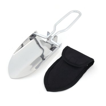 Foldable Portable Garden Shovel Stainless Steel Shovel Gardening Camping Shovel Trowel Practical Hand Tool