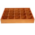 thumbnail image 4 of Wooden Sorting Tray Wood Divided Organizer Wooden Section Box Compartments Holder, 4 of 8