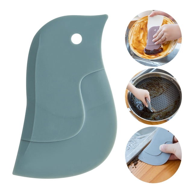 Dvkptbk Squeegees Tool Penguin Soft Scraper Household Kitchen Scraper Scraper Oil Scraper Oil-Stained Baking Kitchen Gadget Cleaning Supplies