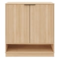 thumbnail image 1 of Nexera Porto Entry Cabinet, Natural Blonde Oak, 1 of 7