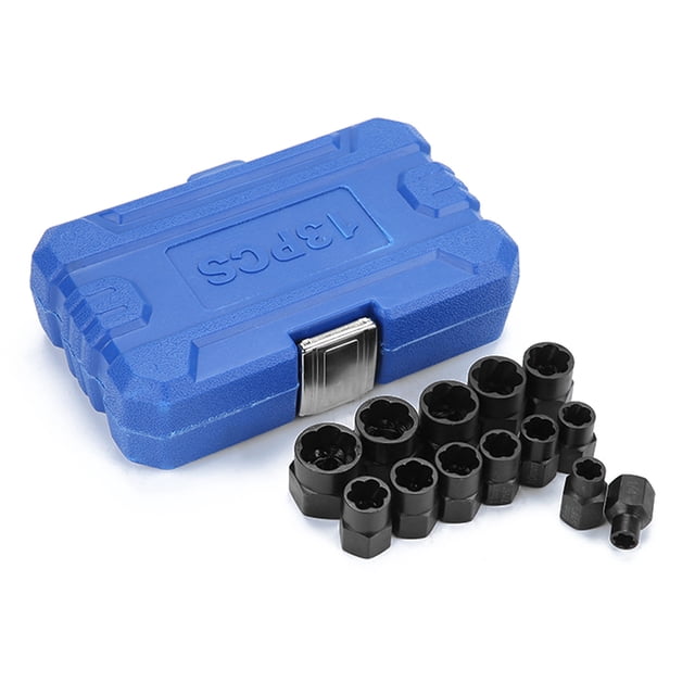 Yeacher Kit d'Outils de Retrait de Boulon 13 Pcs Écrou de Vis Endommagé