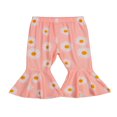 thumbnail image 1 of Toddler Baby Girl Bell Bottom Flared Pants Daisy Ruffle Pants Leggings Trousers, 1 of 6