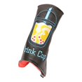 thumbnail image 3 of Blade Putter Cover Golf Putter Headcover Head Covers with Closure Outdoor Sports Accessory Golfer Gift - Black, 3 of 7
