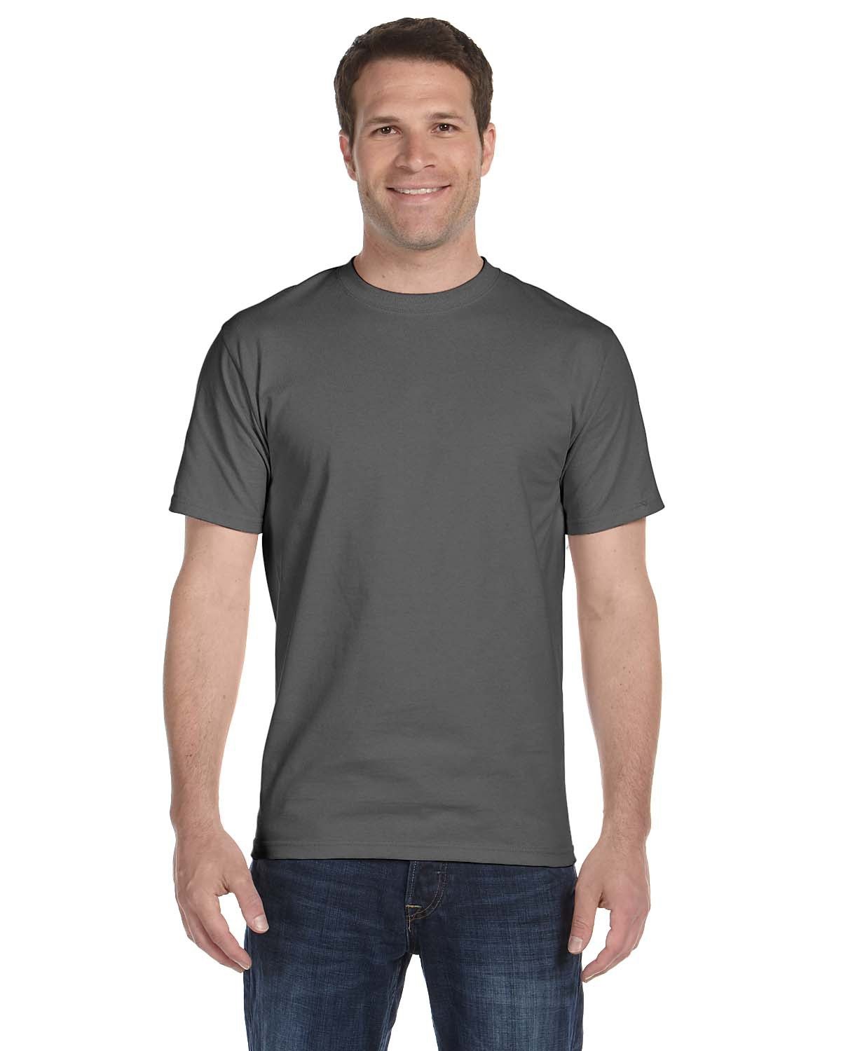 Hanes T-Shirt Adulte 5.2 oz. Coton ComfortSoft - 5280