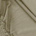 thumbnail image 3 of RXMEKW Strapless Smocked Jumpsuit with Ruffle Straps for Women Wide Leg Short with Pockets Olive, 3 of 8