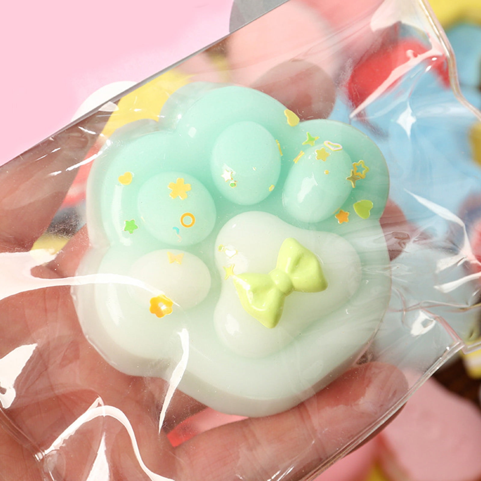 2 Pièces Taba Squishy Kit, Fufu Squishy, Squishy Anti-Stress, Taba