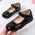 thumbnail image 4 of MIASHUI Chaussures Mary Jane d'Uniforme Scolaire pour Filles, Confortables, Bout Rond, Ballerines Habillées, Noir, 7-8 Ans, 4 of 8