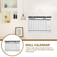 thumbnail image 3 of English Calendar Household Wall Calendar Note Hanging Monthly Calendar Home Calendar, 3 of 9