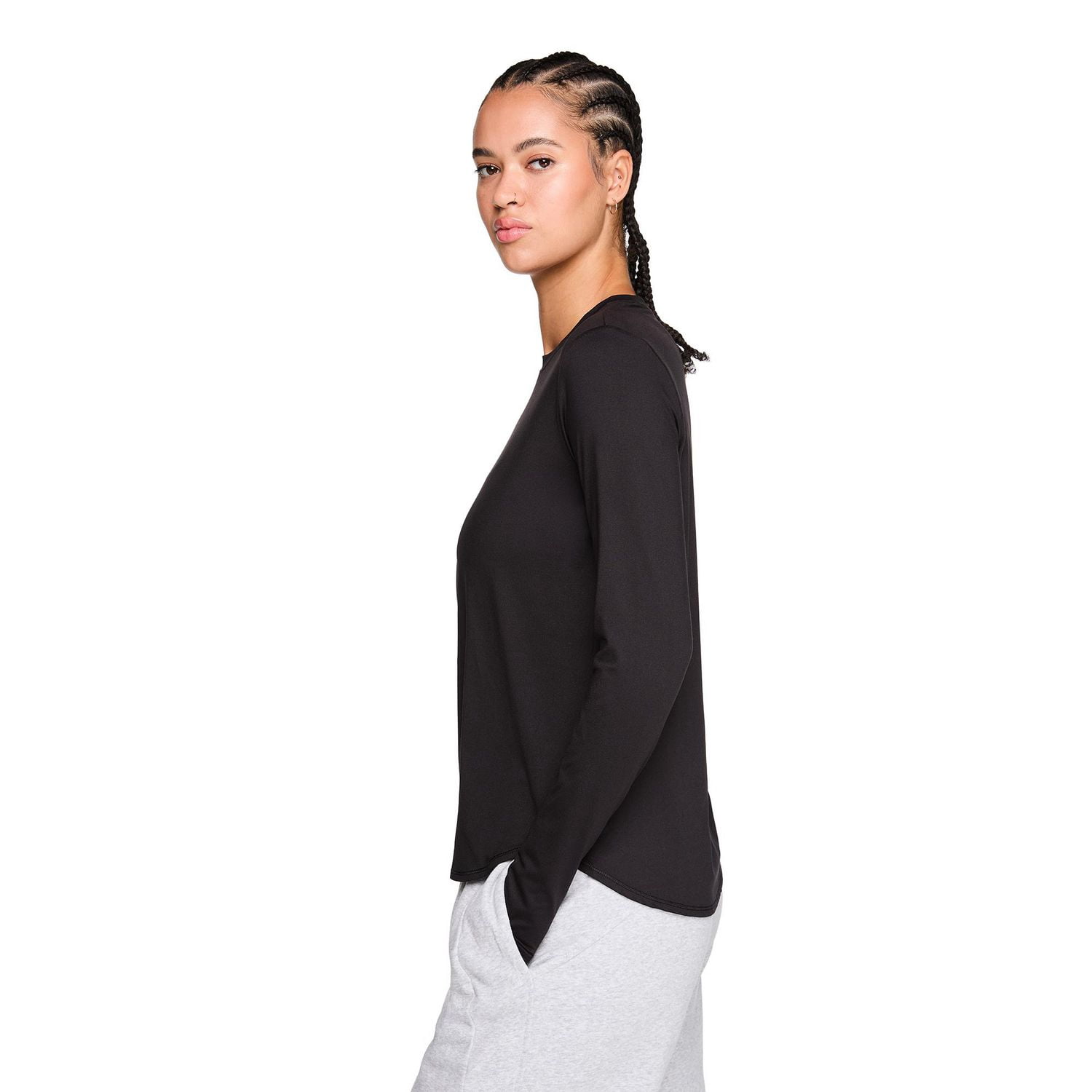 Athletic Works Women's Long-Sleeve T-Shirt