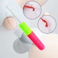 thumbnail image 1 of Latch Hook, Crochet Needle Latch Hook Tool, Latch Hook Tool for Crochet Braids Hair Extension Braids, Multi-Purpose Knitting Needles, 1 Pcs, 6.22x0.65"(A), 1 of 8