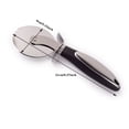 thumbnail image 2 of Vegetable Cutter Category Product Title Pizza Cutter Wheel Super Stainless Steel Pizza Cutter Pizza Slicer With Non Handle & Hanging Hole Easy To Clean, 2 of 7