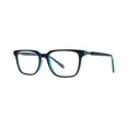 thumbnail image 1 of Flat Earth FE267 Navy/Teal Eyeglass Frame, 1 of 1