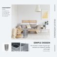 thumbnail image 3 of AURARMLET Outdoor Garbage Can Metal Bucket Galvanized Iron Storage Use 1Set, 3 of 8