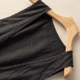 thumbnail image 4 of Timegard Débardeurs pour Femmes Sans Manches Légers Mode d'Automne Décontractée Veste Courte à Nouer devant Gilet, 4 of 4