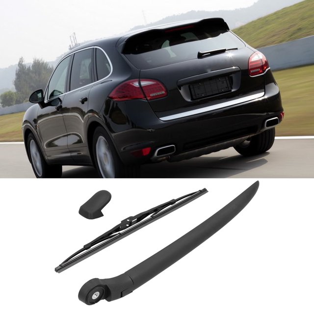 RubberABS Wiper Arm Blade, Rear Wiper Arm Blade Windshield 95562804002 Replacement For 2010 Diesel SUV3.0 TDIAWD -- 9PA