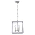 thumbnail image 4 of Living District LD6105D12S Eclipse 3 Light Vintage Sliver Pendant, 4 of 4