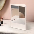 thumbnail image 4 of Liyamei Non Reversing Mi Rrors Glass Viewing Angle Selfs Hair Cutting Mi Rrors Precision True I Ma G E S Real Re Flection Slim Design For Makeup Vanity & Beauty, 4 of 5