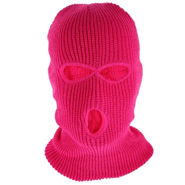 Warm Ski Mask 3 Holes Full Face Cover Knitted Ski Mask Outdoor Sports Full Face Mask for Men