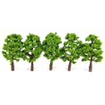 thumbnail image 3 of KLKCMS 1:150 Scale Model Trees Diorama Supplies N Gauge, 20pcs Per Order | Light Green, 3 of 9