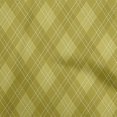 thumbnail image 1 of oneOone Silk Tabby Lime Green Fabric Check Fabric For Sewing Printed Craft Fabric By The Yard 42 Inch Wide, 1 of 5
