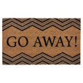 thumbnail image 1 of Achim Tapis de Porte en Fibre de Coco Imprimé 18 x 30 Po, Go Away, 1 of 1