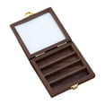 thumbnail image 3 of Watercolor Palette Wooden Paint Box, Paint Portable Paint Pallet WITHOUT 24 Grids, 3 of 8