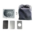 thumbnail image 2 of Camping Alcohol Stove Stove Base Heating Portable Alcohol Burner for Cooking B, 2 of 9