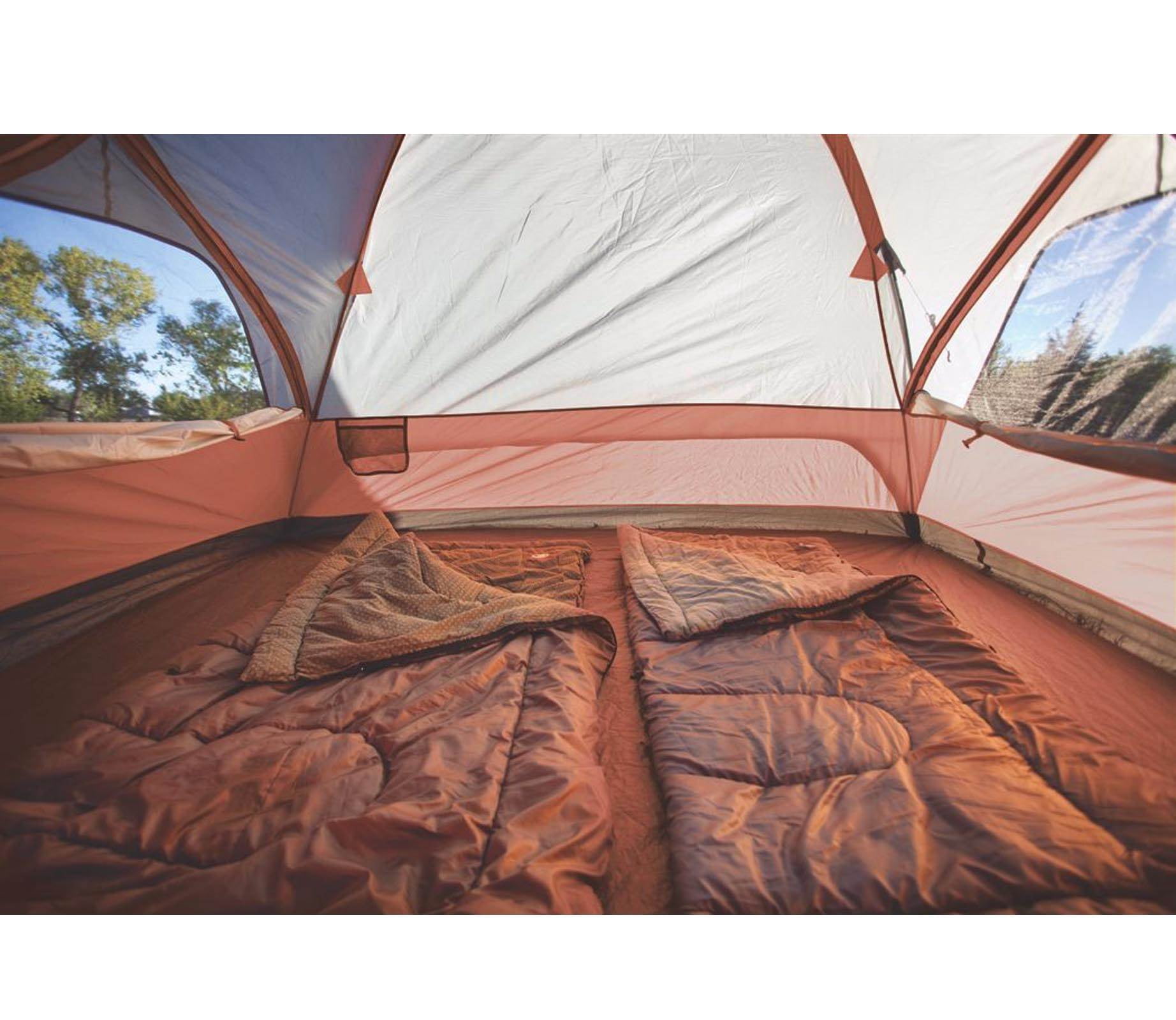 NEW! Coleman Evanston 4 Person Family Camping Tent w/ Screened