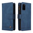 thumbnail image 3 of Case for Samsung Galaxy S20 Plus 5G Cover Zipper Pocket Wallet Case Magnetic Protective - Blue, 3 of 5