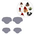 thumbnail image 2 of thinsony Semelles de Talon pour Réparation de Talon pour Hommes & Femmes Talons Hauts Gris Clair, 2 of 9