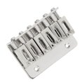thumbnail image 3 of Guitar Fixed Saddle Bridge, 6 String Beautiful Looking Robust Decorative Guitar Hardtail Bridge Set  For Maintenance Silver,Black,Gold, 3 of 8