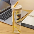 thumbnail image 4 of Foldable Straw Water Bottle Fruit Infuser Water Bottle With Straw Reusable Water Bottles Simply Modern Water Bottle, 4 of 6