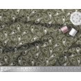 thumbnail image 3 of Soimoi Moss Georgette Fabric Dot & Paisley Print Fabric by Yard 42 Inch Wide, 3 of 3