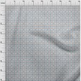 thumbnail image 3 of oneOone Cotton Flex Fabric Check Ikat Print Fabric BTY 40 Inch Wide, 3 of 4