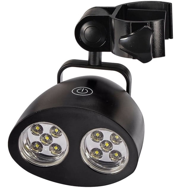 Barbecue Grill Light - 10 Super Bright LED Lights, Heat Resistant, LED BBQ Light for Grill-Battery Not Include,360°Rotation for BBQ