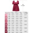 thumbnail image 4 of MODERN GOOSE Chemise Grande Taille pour Femmes Manches Courtes Bleu Royal 3X Col Rond Tunique d'Été Plissée Fluide Robe Maternité Coupe Ample Vêtements Babydoll, 4 of 12