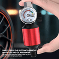 thumbnail image 3 of Air Compressor Regulator Oil Moisture Separator Clean, 1/4Inch NPT Inlet and Outlet Air Pressure Regulator,For Air Tools, 3 of 7