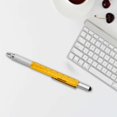 thumbnail image 3 of Shangren 6 in 1 Multitool Pen Spirit Level Ballpoint Pen Gift for Men Screwdriver Ruler Yellow, 3 of 7