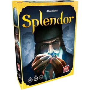 Splendor Board Game (Base Game) - Strategy Game for Kids and Adults, Fun Family Game Night Entertainment, Ages 10+, 2-4 Players, 30-Minute Playtime, Made by Space Cowboys