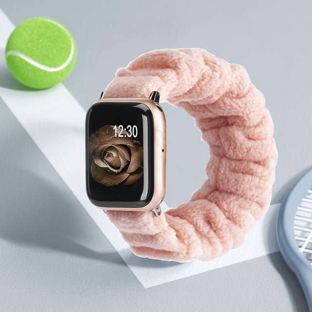 GOYDSY Hairband Strap Smartwatch Bands, Universal 22mm Stretchy Reusable Bands for Apple Watch, Compatible with Series 1 8, All Generations, Adjustable Clearance Sales Today Deals Prime