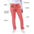thumbnail image 4 of Adar Uniforms Women's Scrub Set - Enhanced V-Neck Top/Multi Pocket Pants, 4 of 7