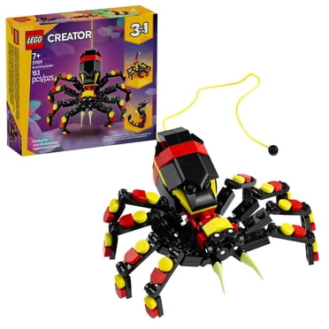 LEGO Creator Les animaux sauvages : l’araignée étonnante 31159 Ensemble de construction (153 pièces)