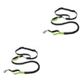 thumbnail image 4 of VONKY Dog Leash With Adjustable Waist Belt Reflective Strip Comfortable Wear Multifunctional Hands-Free green 2Set, 4 of 6