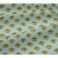 thumbnail image 5 of oneOone Viscose Jersey Fabric Floral Block Printed Fabric 1 Yard 60 Inch Wide, 5 of 5