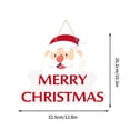 thumbnail image 2 of Christmas Decoration Clearance! Christmas Decoration Door Christmas Sign Door Decoration Christmas Wall Sign Decoration Venue Setting Props Front Door Holiday Decorations Today Deals Return Pallet, 2 of 2