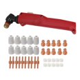 thumbnail image 2 of 41Pcs PT31 Tête de Torche Corps Consommables Accessoires Conseils, Tasses, Électrodes, Anneaux, 2 of 9