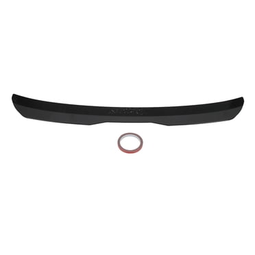 Aileron Arrière, Becquet de Toit Arrière Universel Anti-Rayures, Résistant à la Décoloration et à l'Abrasion pour Modification de Voiture, Noir Lustré, Style Fibre de Carbone